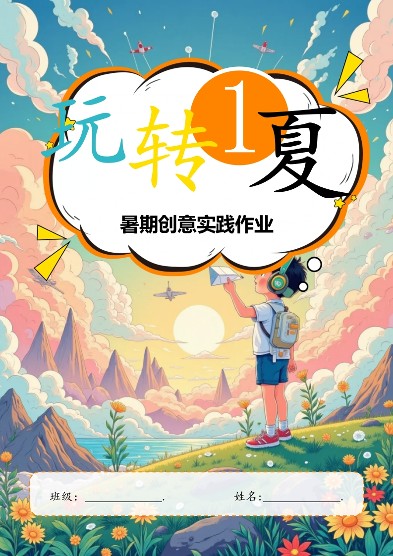 2025年暑期创意实践作业：四升五年级
